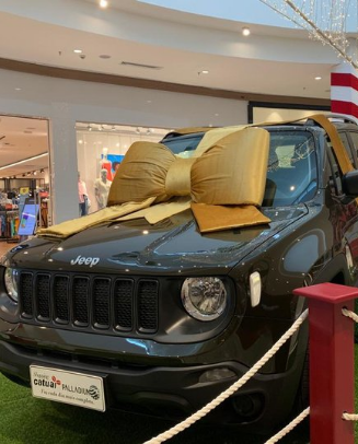 Moradora de Foz do Iguaçu é ganhadora do Jeep Renegade sorteado pelo Catuaí Palladium